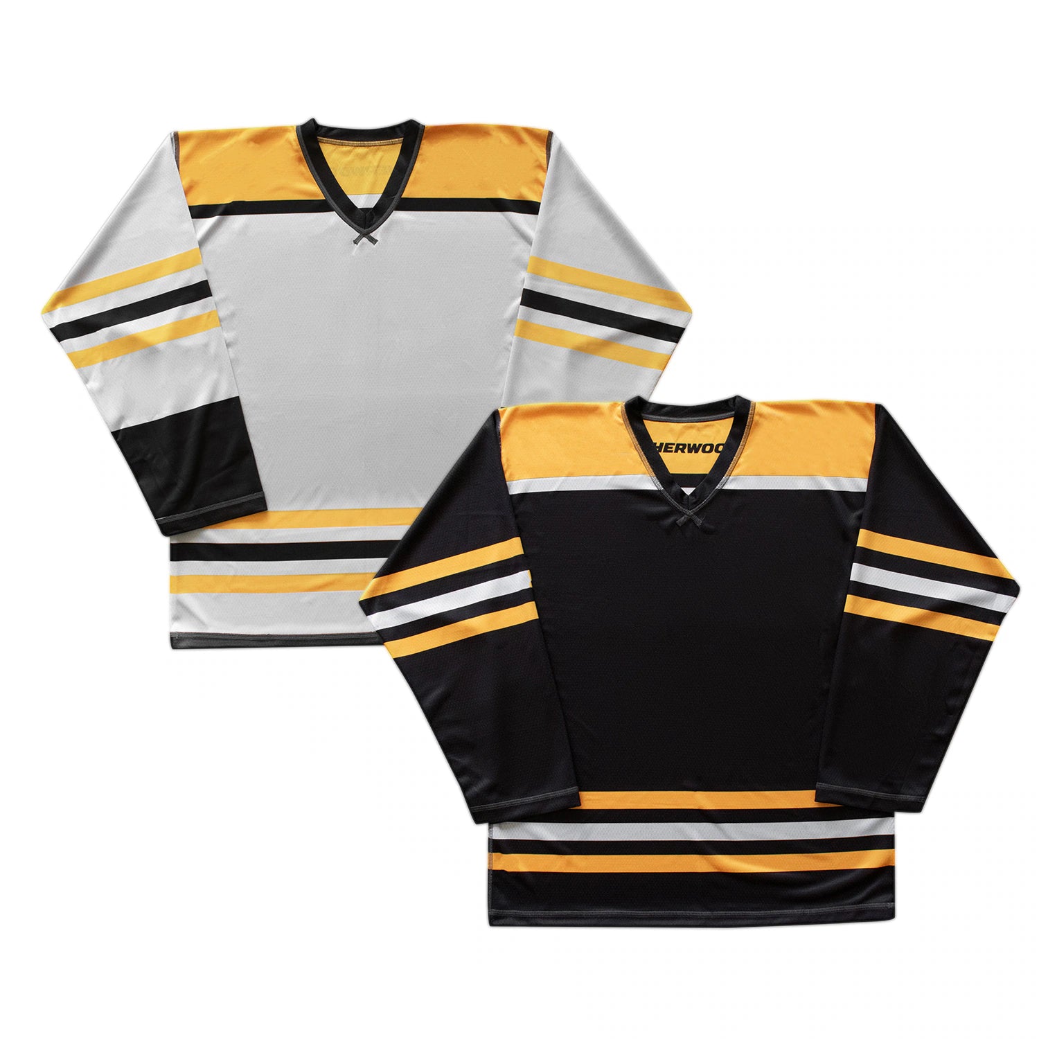 Men's Custom - Embroidered Volleyball Jerseys for Team Uniforms or Personalized GearSherwood SPR300 Boston Bruins Replica Reversible Jersey Men's Custom - Embroidered Volleyball Jerseys for Team Uniforms or Personalized GearSherwood SPR300 Boston Bruins Replica Reversible Jersey