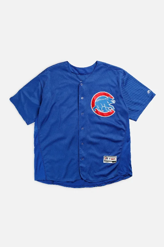 Men's NBA Authentic Team Jerseys in Official Team Colors for True Basketball FansVintage Chicago Cubs MLB Jersey - XXL Men's NBA Authentic Team Jerseys in Official Team Colors for True Basketball FansVintage Chicago Cubs MLB Jersey - XXL