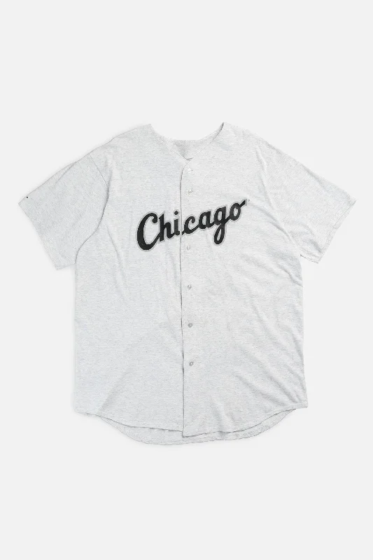 Men's Limited - Release American Football Jerseys of Rookie Stars for Early Adopters and FansVintage Chicago White Sox MLB Jersey - XL Men's Limited - Release American Football Jerseys of Rookie Stars for Early Adopters and FansVintage Chicago White Sox MLB Jersey - XL