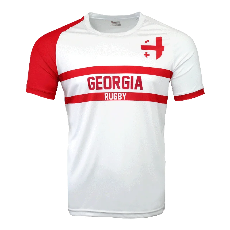 Men's Throwback Tennis Jerseys Inspired by Iconic Matches and PlayersNations of Rugby Georgia Rugby Supporters Jersey Men's Throwback Tennis Jerseys Inspired by Iconic Matches and PlayersNations of Rugby Georgia Rugby Supporters Jersey