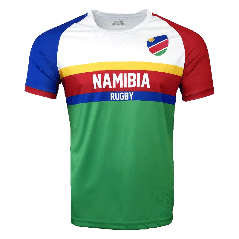 Men's Throwback Tennis Jerseys Inspired by Iconic Matches and PlayersNations of Rugby Namibia Rugby Supporters Jersey Men's Throwback Tennis Jerseys Inspired by Iconic Matches and PlayersNations of Rugby Namibia Rugby Supporters Jersey