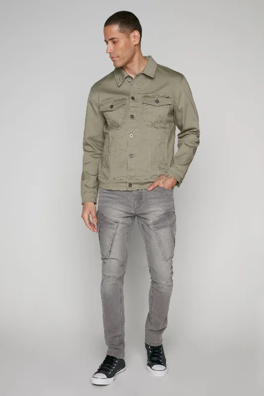 Plus Size Men's Bootcut Jeans with a Belt Loop Upgrade for a Stylish Touch5 Pocket Slim Fit Pants - Light Grey Wash Plus Size Men's Bootcut Jeans with a Belt Loop Upgrade for a Stylish Touch5 Pocket Slim Fit Pants - Light Grey Wash