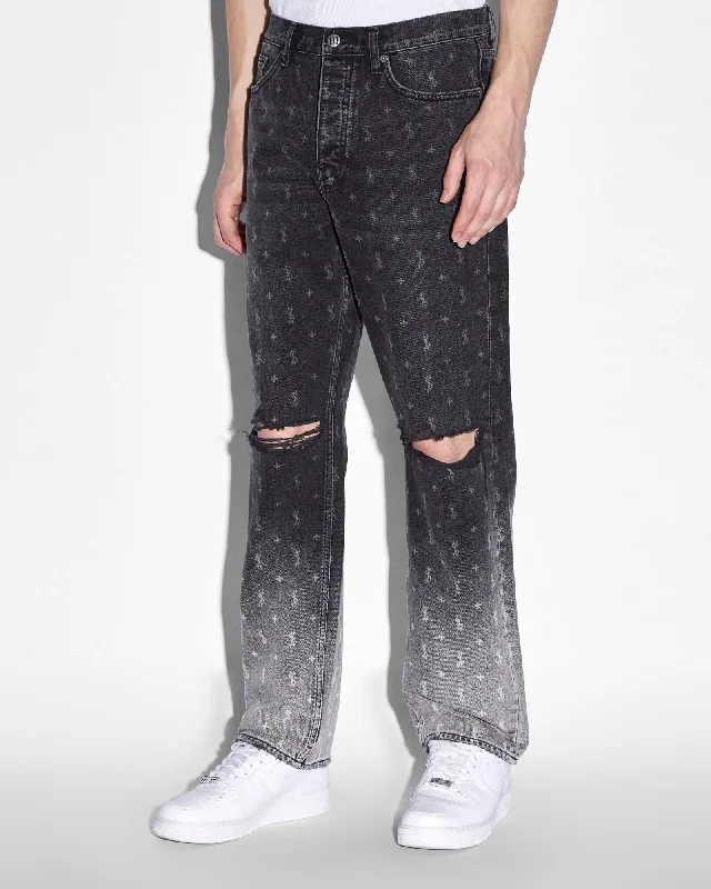 Plus Size Men's Bootcut Jeans with a Belt Loop Upgrade for a Stylish TouchANTI K ALLSTAR FADE Plus Size Men's Bootcut Jeans with a Belt Loop Upgrade for a Stylish TouchANTI K ALLSTAR FADE