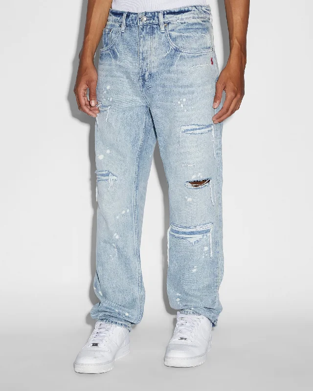 Men's Jeans with a Button - Fly for a Traditional and Classic AestheticANTI K CANAL STREET BLUE Men's Jeans with a Button - Fly for a Traditional and Classic AestheticANTI K CANAL STREET BLUE