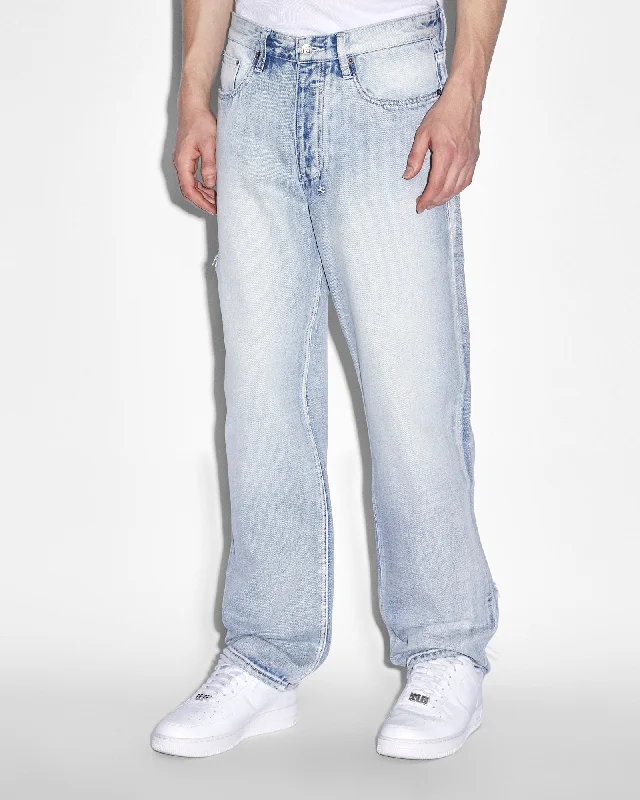 Men's Ripped Skinny Jeans in Acid Wash for an Edgy and Punk - Inspired StyleANTI K LOCK UP PHASE OUT Men's Ripped Skinny Jeans in Acid Wash for an Edgy and Punk - Inspired StyleANTI K LOCK UP PHASE OUT