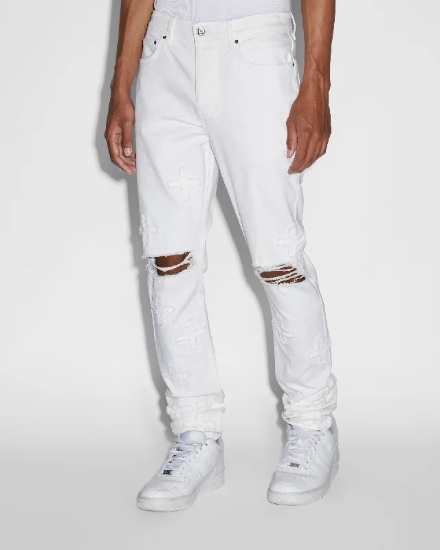 Plus Size Men's Relaxed Fit Jeans with a Faded Wash for a Vintage - Inspired LookCHITCH ARKTIK KRAFTWERK Plus Size Men's Relaxed Fit Jeans with a Faded Wash for a Vintage - Inspired LookCHITCH ARKTIK KRAFTWERK