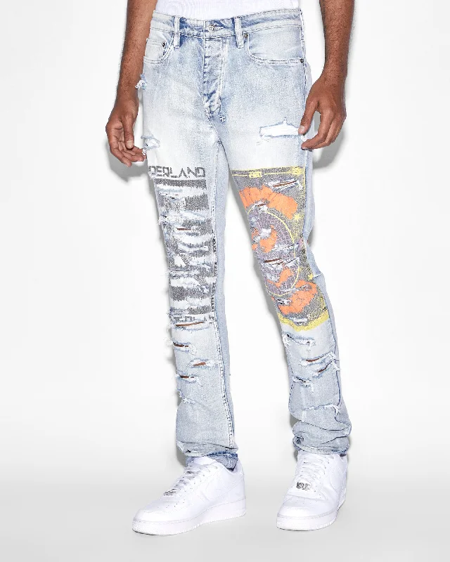 Men's Cargo Jeans with Multiple Pockets for a Practical and Outdoor - Friendly LookCHITCH HARDCORE PHASE OUT Men's Cargo Jeans with Multiple Pockets for a Practical and Outdoor - Friendly LookCHITCH HARDCORE PHASE OUT