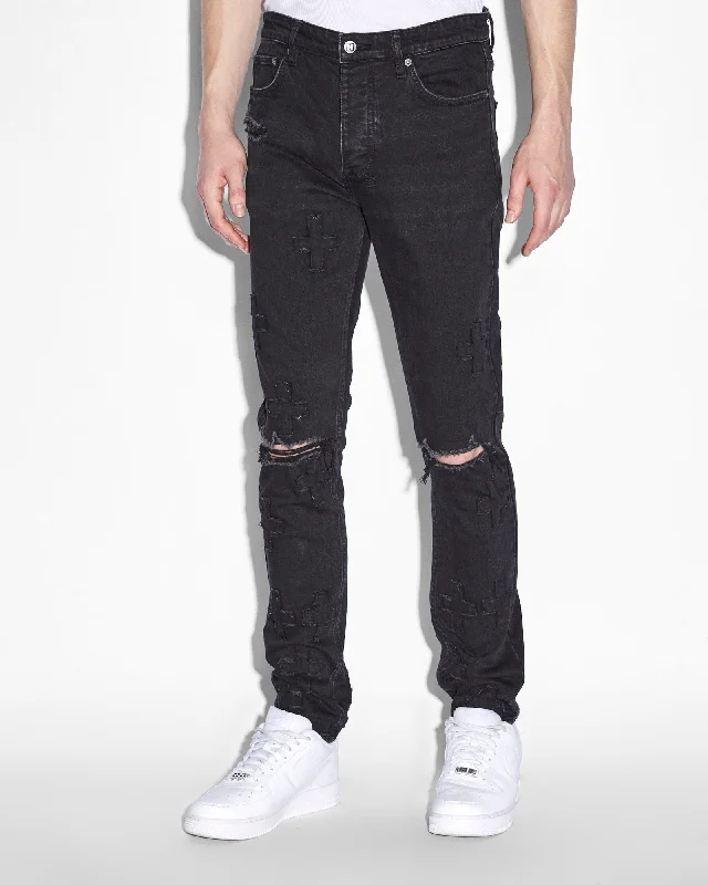 Men's Stretch Jeans with a Moisture - Wicking Lining for Active LifestylesCHITCH KRAFTWORK BLACK Men's Stretch Jeans with a Moisture - Wicking Lining for Active LifestylesCHITCH KRAFTWORK BLACK
