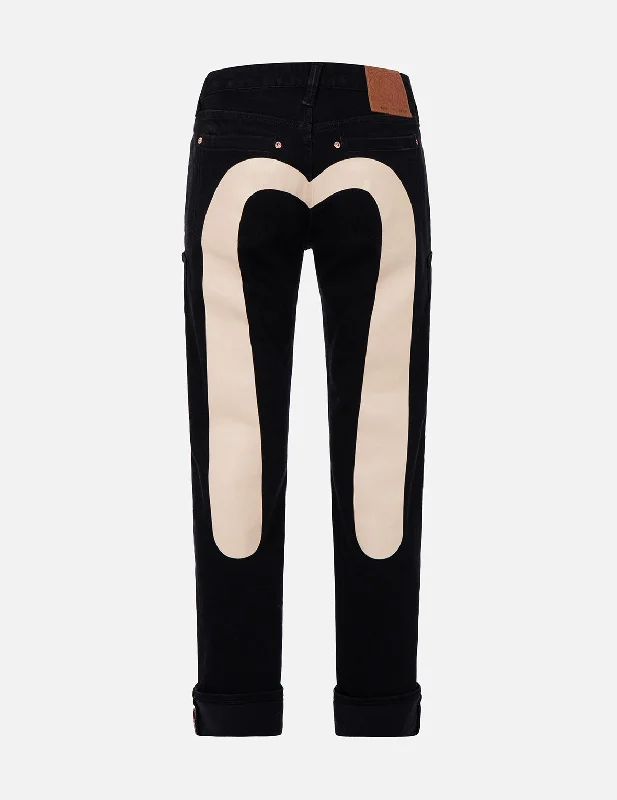 Men's Jeans with a Zip - Off Lower Leg for Convertible StyleClassic Daicock Print Slim-Fit Denim Jeans #2010 Men's Jeans with a Zip - Off Lower Leg for Convertible StyleClassic Daicock Print Slim-Fit Denim Jeans #2010