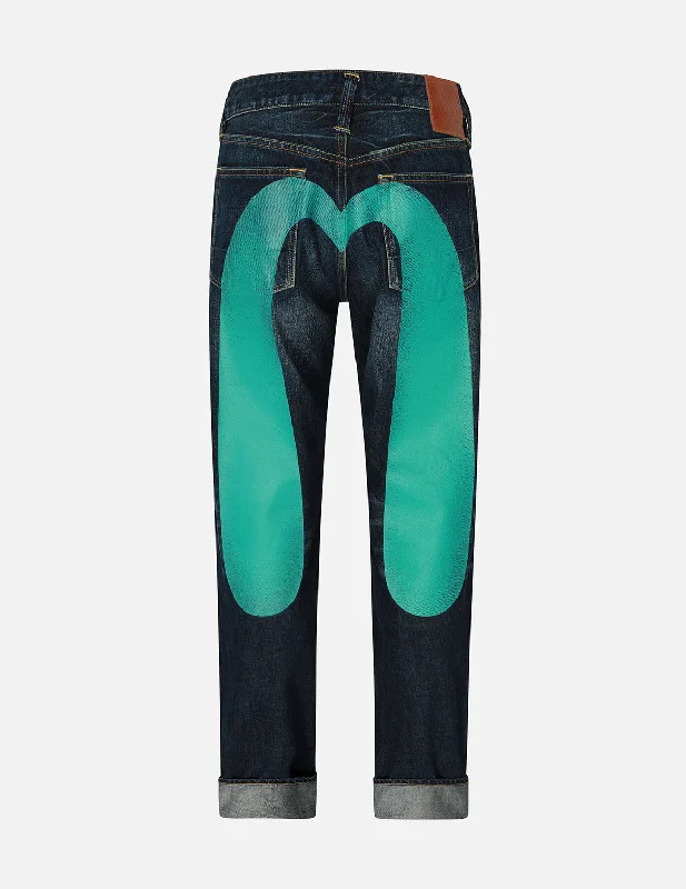 Plus Size Men's Bootcut Jeans with a Belt Loop Upgrade for a Stylish TouchDaicock Print Baggy Fit Denim Jeans #2000 Plus Size Men's Bootcut Jeans with a Belt Loop Upgrade for a Stylish TouchDaicock Print Baggy Fit Denim Jeans #2000