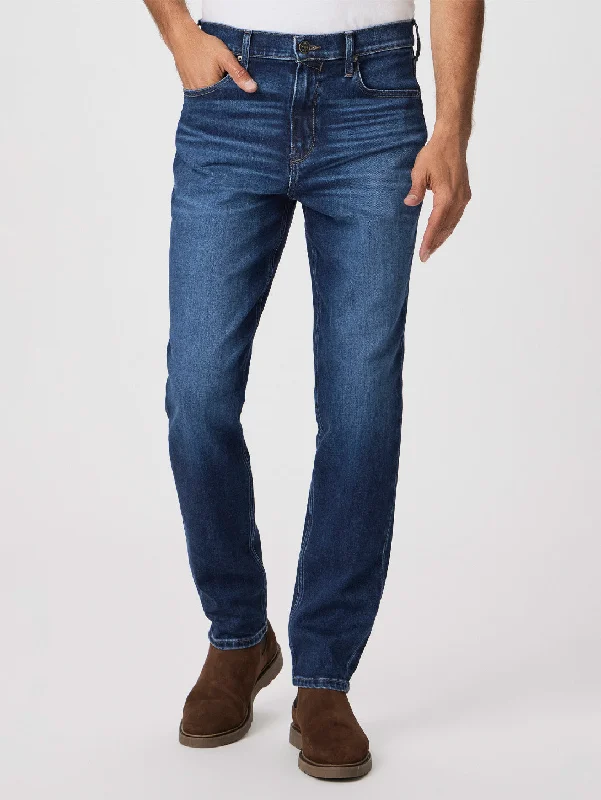 Men's Jeans with a Frayed Hem for a Casual and Effortless StyleFederal Slim Straight Jean - Bosley Men's Jeans with a Frayed Hem for a Casual and Effortless StyleFederal Slim Straight Jean - Bosley