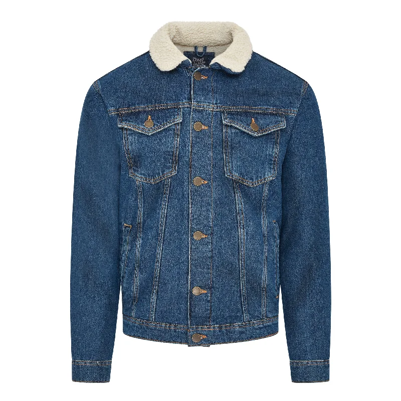 Men's Cargo Jeans with Multiple Pockets for a Practical and Outdoor - Friendly LookFlynn mens borg lined denim jacket in Blue wash Men's Cargo Jeans with Multiple Pockets for a Practical and Outdoor - Friendly LookFlynn mens borg lined denim jacket in Blue wash