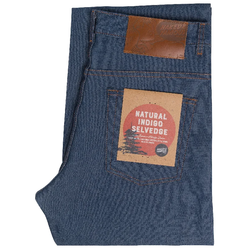 Plus Size Men's Relaxed Fit Jeans with a Tapered Leg for a Laid - Back VibeGroovy Guy - Natural Indigo Selvedge Plus Size Men's Relaxed Fit Jeans with a Tapered Leg for a Laid - Back VibeGroovy Guy - Natural Indigo Selvedge