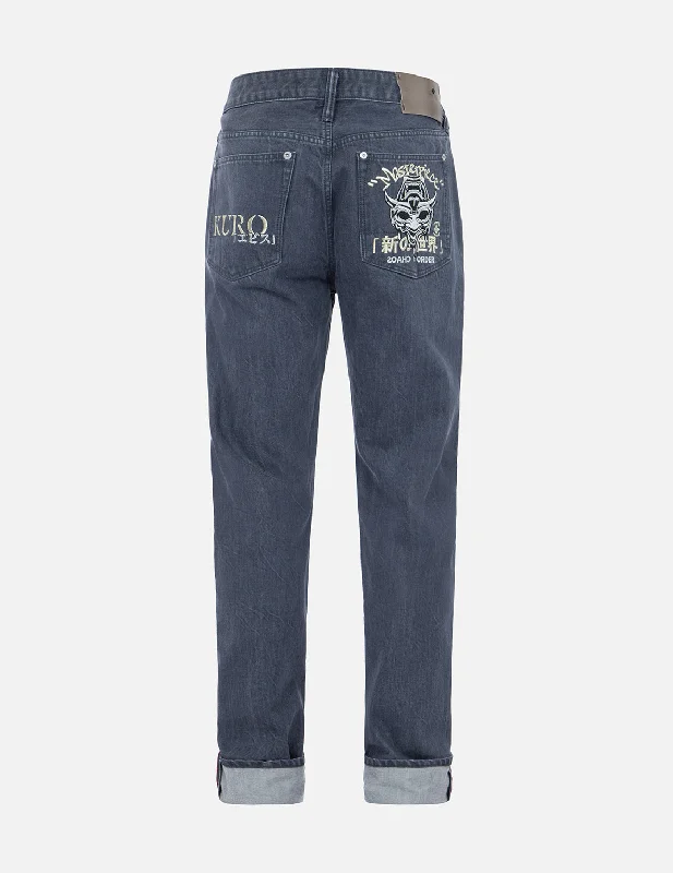 Men's Colored Jeans in Burgundy for a Bold and Fashion - Forward LookHannya Embroidered Carrot Fit Jeans #2017 Men's Colored Jeans in Burgundy for a Bold and Fashion - Forward LookHannya Embroidered Carrot Fit Jeans #2017