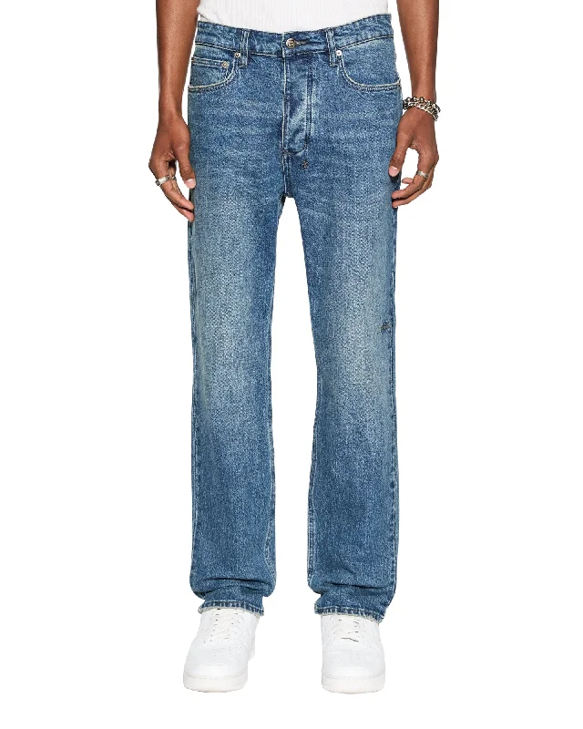 Men's Jeans with a Cargo - Inspired Knee Pocket for Extra StorageHAZLOW MIDS