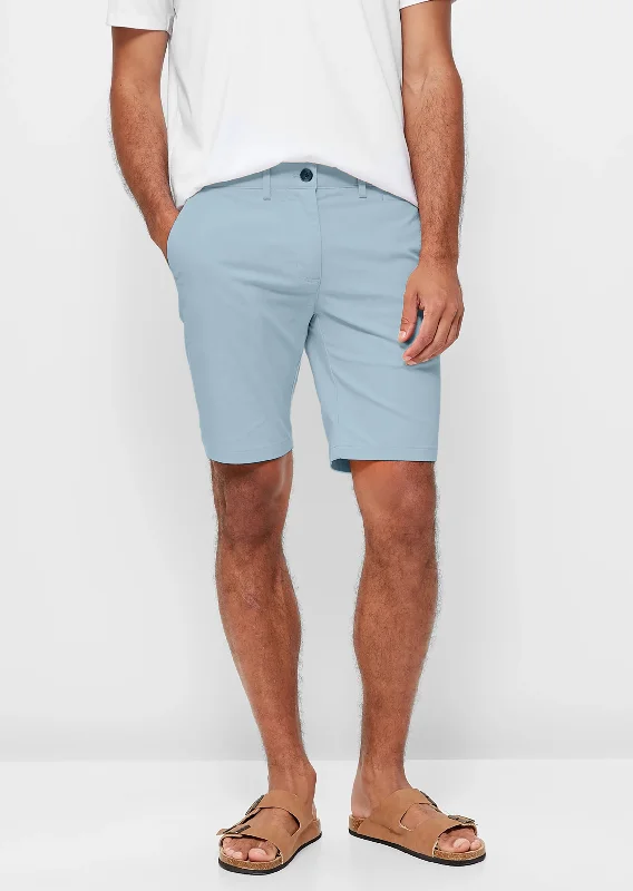 Men's Straight Leg Raw Denim Jeans for a Minimalist and Durable OptionHugo premium stretch chino short in Sky Men's Straight Leg Raw Denim Jeans for a Minimalist and Durable OptionHugo premium stretch chino short in Sky