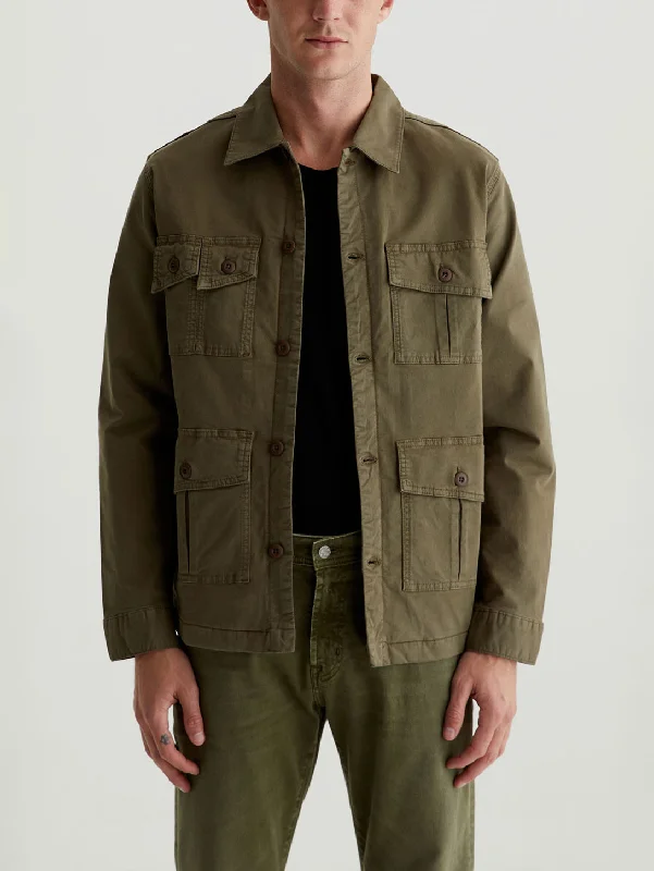 Men's Stretch Jeans with a Moisture - Wicking Lining for Active LifestylesLance Fatigue Jacket - Alpine Grass Men's Stretch Jeans with a Moisture - Wicking Lining for Active LifestylesLance Fatigue Jacket - Alpine Grass