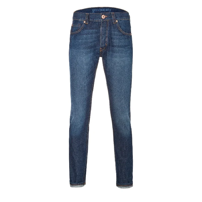 Men's Jeans with a Hidden Coin Pocket for Added ConvenienceMens Slim Jeans - Kyanos