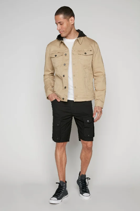 Men's Low - Rise Jeans in a Light Wash for a Casual and Youthful LookMen's Snap Cargo Poplin Short - Black Men's Low - Rise Jeans in a Light Wash for a Casual and Youthful LookMen's Snap Cargo Poplin Short - Black