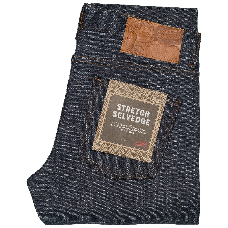 Men's Jeans with a Button - Fly for a Traditional and Classic AestheticSuper Guy - Stretch Selvedge Men's Jeans with a Button - Fly for a Traditional and Classic AestheticSuper Guy - Stretch Selvedge
