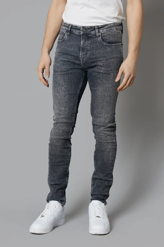 Plus Size Men's Relaxed Fit Jeans with a Tapered Leg for a Laid - Back VibeNevada Skinny Fit Jeans In Grey Plus Size Men's Relaxed Fit Jeans with a Tapered Leg for a Laid - Back VibeNevada Skinny Fit Jeans In Grey