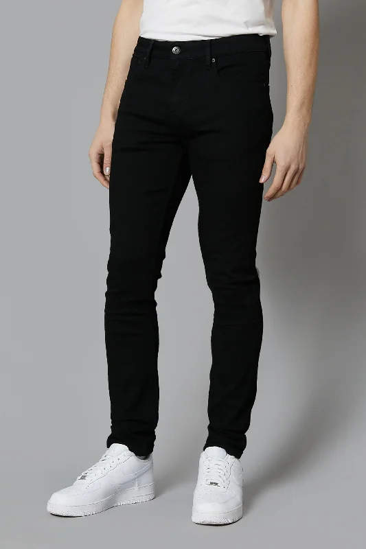 Men's Ripped Skinny Jeans in Acid Wash for an Edgy and Punk - Inspired StyleNevada Skinny Fit Jeans In Deep Black Men's Ripped Skinny Jeans in Acid Wash for an Edgy and Punk - Inspired StyleNevada Skinny Fit Jeans In Deep Black