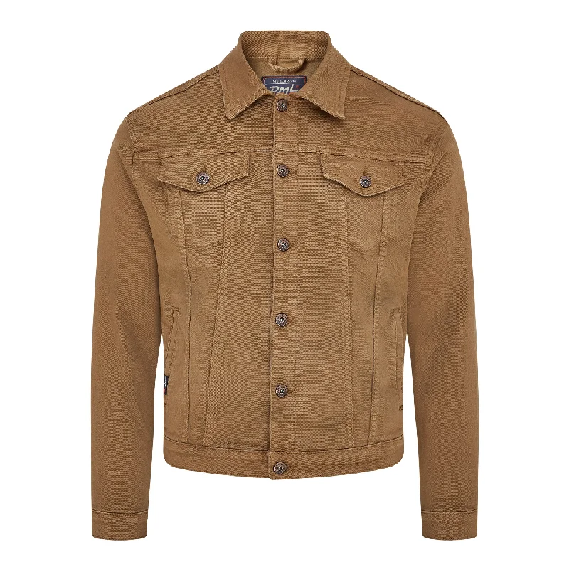 Men's Low - Rise Jeans in a Light Wash for a Casual and Youthful LookPendle mens twill trucker jacket with comfort stretch in Dark Tan Men's Low - Rise Jeans in a Light Wash for a Casual and Youthful LookPendle mens twill trucker jacket with comfort stretch in Dark Tan