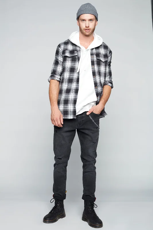 Men's Jeans with an Elastic Waistband for Ultimate ComfortRelaxed Tapered Fit 5 Pocket Pants - Camo Men's Jeans with an Elastic Waistband for Ultimate ComfortRelaxed Tapered Fit 5 Pocket Pants - Camo