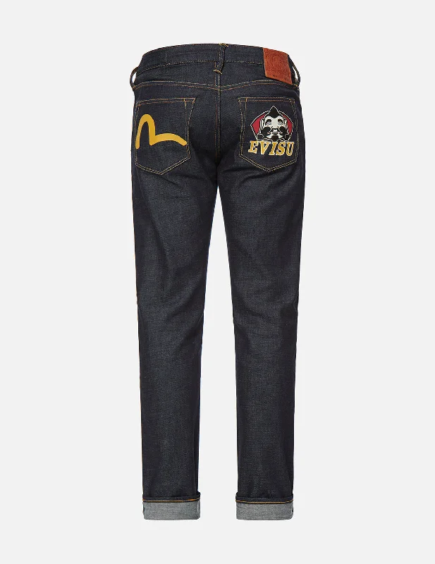 Men's Jeans with a Hidden Coin Pocket for Added ConvenienceSeagull and Godhead Print Slim Fit Jeans #2010 Men's Jeans with a Hidden Coin Pocket for Added ConvenienceSeagull and Godhead Print Slim Fit Jeans #2010