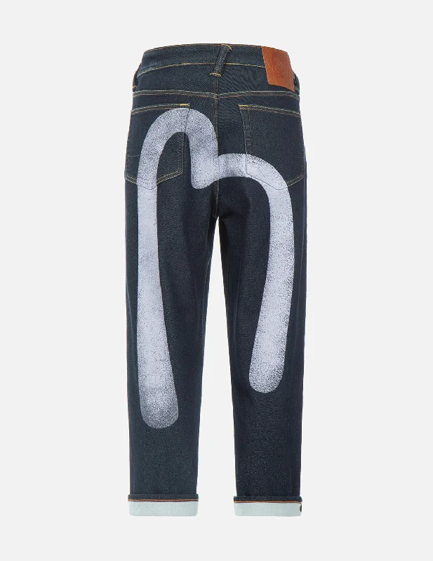 Men's Slim Fit Stretch Jeans in Dark Wash for a Modern and Comfortable LookSeagull Daicock Print Jeans Men's Slim Fit Stretch Jeans in Dark Wash for a Modern and Comfortable LookSeagull Daicock Print Jeans