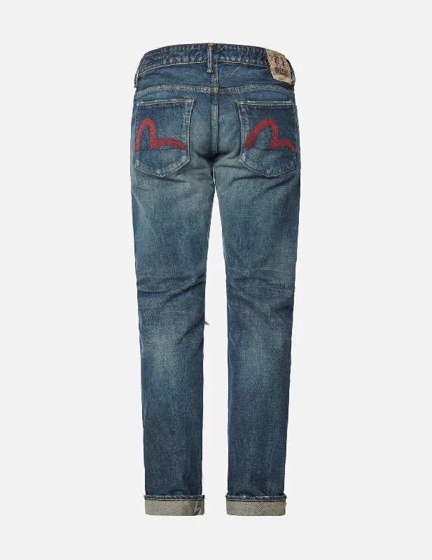 Men's Cargo Jeans with Multiple Pockets for a Practical and Outdoor - Friendly LookSeagull Embroidered Carrot Fit Selvedge Denim Jeans #2017 Men's Cargo Jeans with Multiple Pockets for a Practical and Outdoor - Friendly LookSeagull Embroidered Carrot Fit Selvedge Denim Jeans #2017