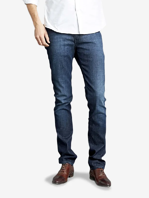 Men's Jeans with a Zip - Off Lower Leg for Convertible StyleSlim Crosby Jeans