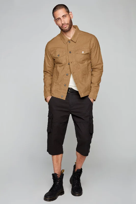 Plus Size Men's Bootcut Jeans with a Belt Loop Upgrade for a Stylish TouchSlim Fit Classic Ripstop Trucker Jacket - Tobacco Plus Size Men's Bootcut Jeans with a Belt Loop Upgrade for a Stylish TouchSlim Fit Classic Ripstop Trucker Jacket - Tobacco