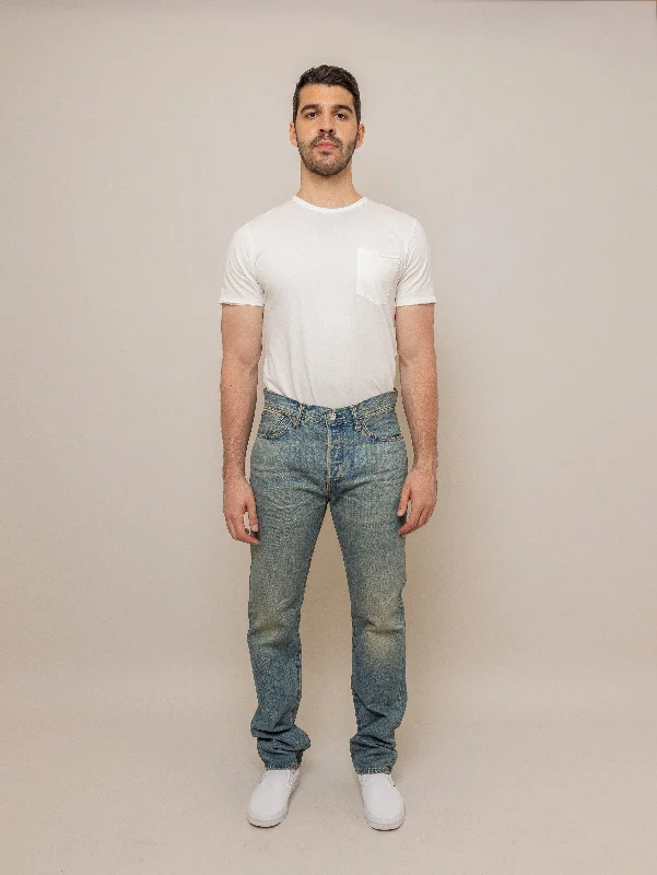 Men's Straight Leg Raw Denim Jeans for a Minimalist and Durable OptionStraight Jean - Kamakura Men's Straight Leg Raw Denim Jeans for a Minimalist and Durable OptionStraight Jean - Kamakura