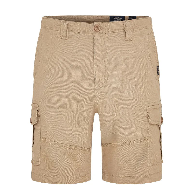 Men's Cargo Jeans with Multiple Pockets for a Practical and Outdoor - Friendly LookTaurus twill comfort stretch cargo short in Stone Men's Cargo Jeans with Multiple Pockets for a Practical and Outdoor - Friendly LookTaurus twill comfort stretch cargo short in Stone