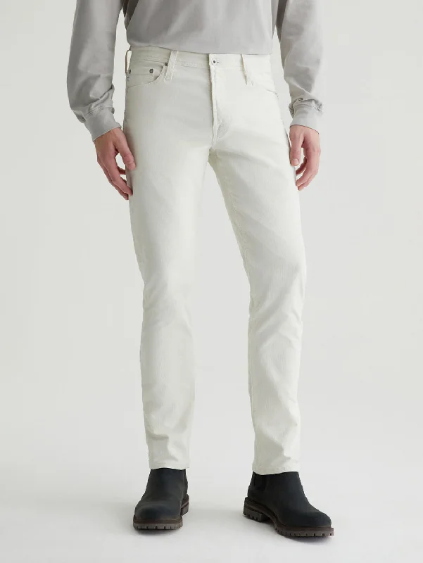 Plus Size Men's Relaxed Fit Jeans with a Tapered Leg for a Laid - Back VibeTellis Modern Corduroy Pant - White Cream Plus Size Men's Relaxed Fit Jeans with a Tapered Leg for a Laid - Back VibeTellis Modern Corduroy Pant - White Cream