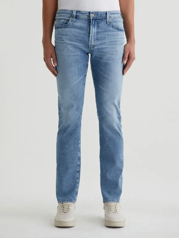 Men's Stretch Jeans with a Moisture - Wicking Lining for Active LifestylesTellis Modern Slim Jean - 19yr Blue Grotto Men's Stretch Jeans with a Moisture - Wicking Lining for Active LifestylesTellis Modern Slim Jean - 19yr Blue Grotto