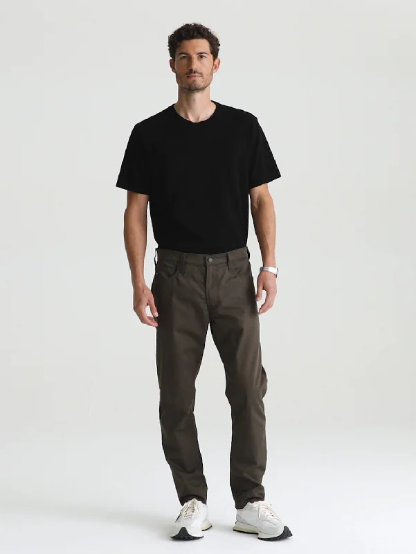 Men's Jeans with a Button - Fly for a Traditional and Classic AestheticTellis Pant - Sulfur Dried Cedar Men's Jeans with a Button - Fly for a Traditional and Classic AestheticTellis Pant - Sulfur Dried Cedar