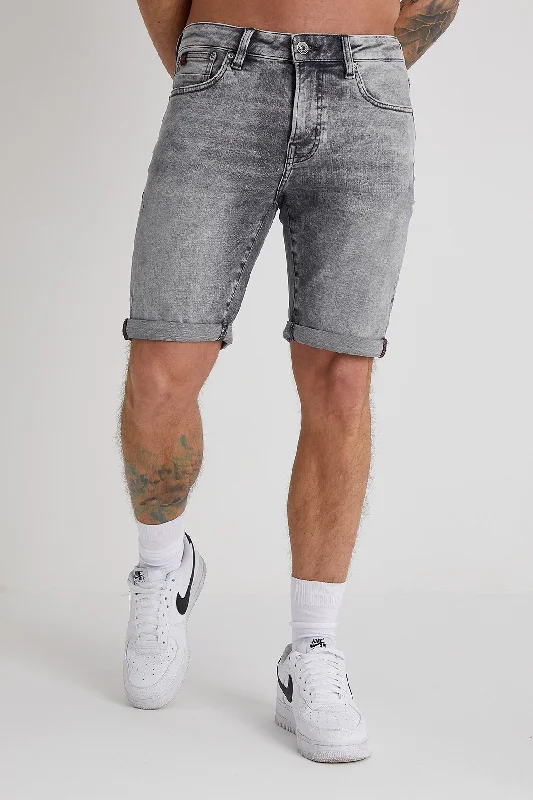Men's Jeans with a Hidden Coin Pocket for Added ConvenienceTexas denim shorts In Grey wash Men's Jeans with a Hidden Coin Pocket for Added ConvenienceTexas denim shorts In Grey wash