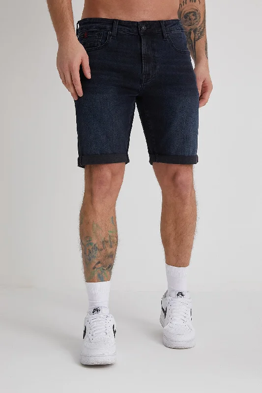 Men's Jeans with a Hidden Coin Pocket for Added ConvenienceTexas denim shorts In ink Blue wash Men's Jeans with a Hidden Coin Pocket for Added ConvenienceTexas denim shorts In ink Blue wash