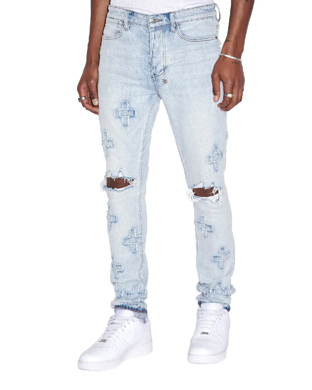Men's Jeans with a Frayed Hem for a Casual and Effortless StyleVAN WINKLE KRAFTWERK