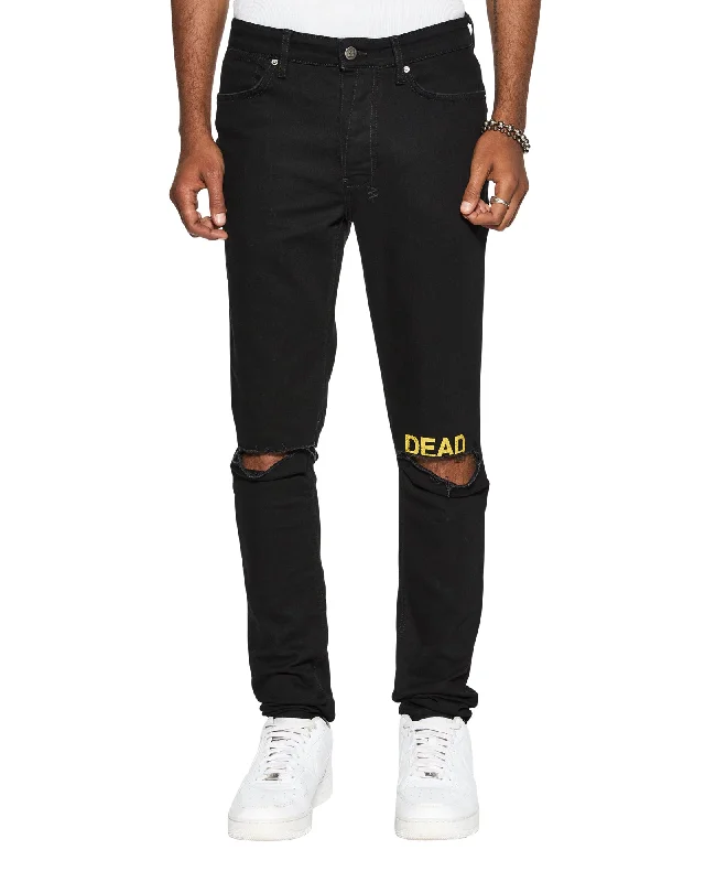 Men's Colored Jeans in Burgundy for a Bold and Fashion - Forward LookVAN WINKLE LAID BLACK DEAD Men's Colored Jeans in Burgundy for a Bold and Fashion - Forward LookVAN WINKLE LAID BLACK DEAD