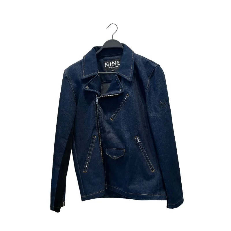 Down - filled men jackets in bright colors for winter fashionNINE RULAZ LINE/Denim Jkt/L/NVY/Denim/ Down - filled men jackets in bright colors for winter fashionNINE RULAZ LINE/Denim Jkt/L/NVY/Denim/