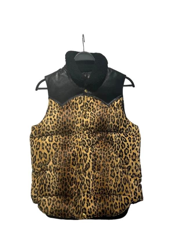 Men jackets with a zip - off sleeves to convert to a vestWACKO MARIA/Puffer Vest/38/Yellow/Cotton/450-452-94 Men jackets with a zip - off sleeves to convert to a vestWACKO MARIA/Puffer Vest/38/Yellow/Cotton/450-452-94