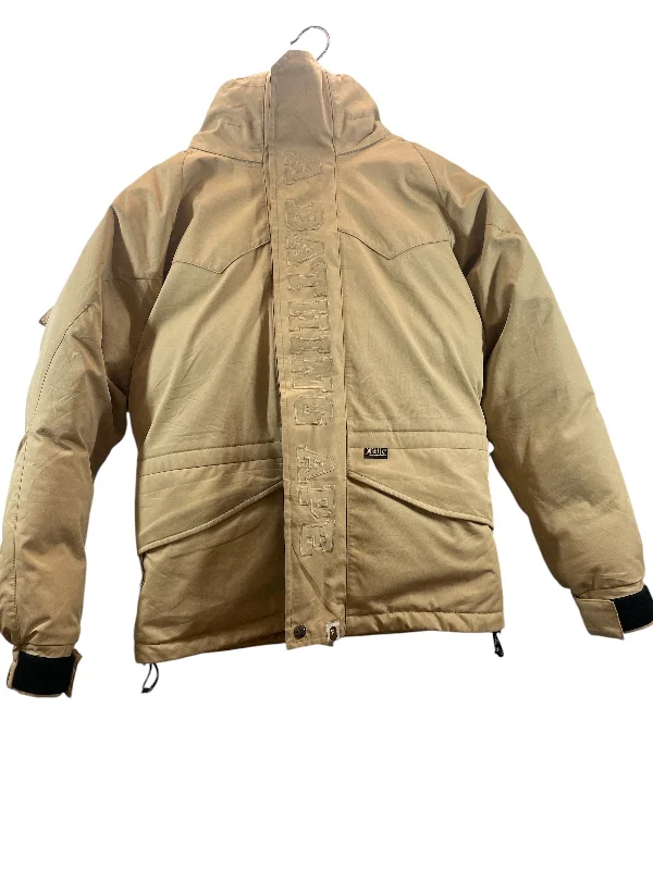 Performance - driven men jackets with breathable fabric for sportsA BATHING APE/Puffer Jkt/XS/Nylon/BEG/GORE-TEX X BAPE Performance - driven men jackets with breathable fabric for sportsA BATHING APE/Puffer Jkt/XS/Nylon/BEG/GORE-TEX X BAPE