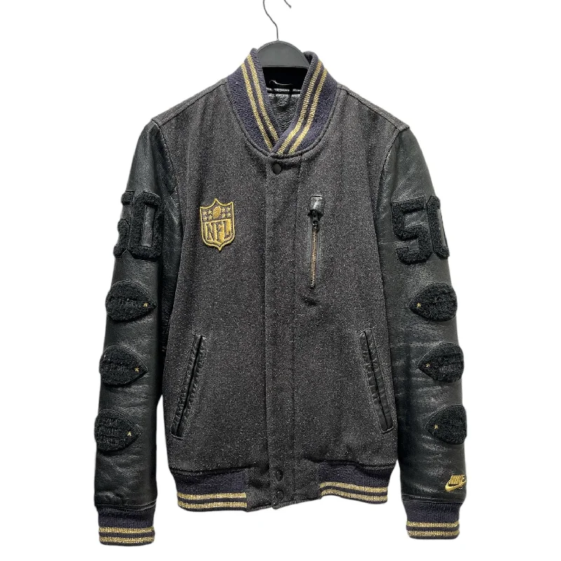 Tailored men jackets to pair with formal trousers for business meetingsNIKE/NFL/Souvenir Jkt/S/Wool/BLK/SUPER BOWL L Tailored men jackets to pair with formal trousers for business meetingsNIKE/NFL/Souvenir Jkt/S/Wool/BLK/SUPER BOWL L