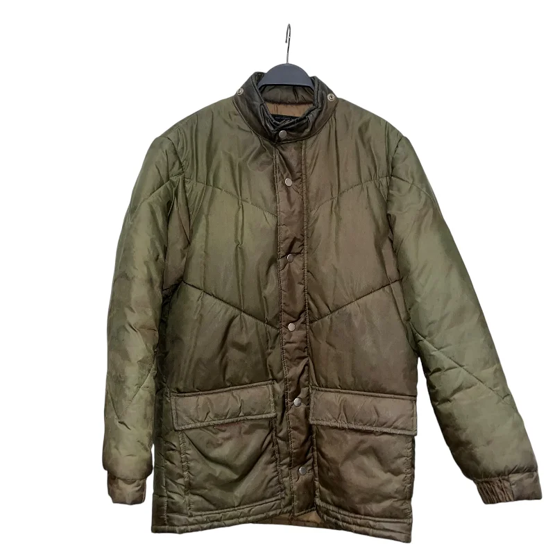 Bomber men jackets with ribbed cuffs for a classic 80s styleMontgomery Ward/Puffer Jkt/S/Nylon/KHK/ Bomber men jackets with ribbed cuffs for a classic 80s styleMontgomery Ward/Puffer Jkt/S/Nylon/KHK/