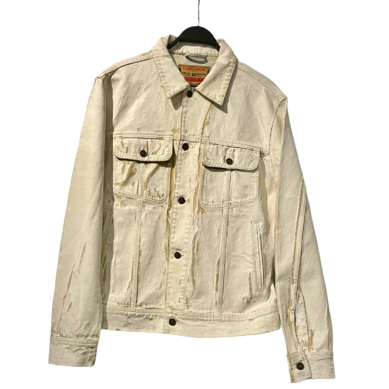 Lightweight men jackets made from recycled nylon for eco - friendly travelDIESEL/Denim Jkt/M/Cotton/WHT/