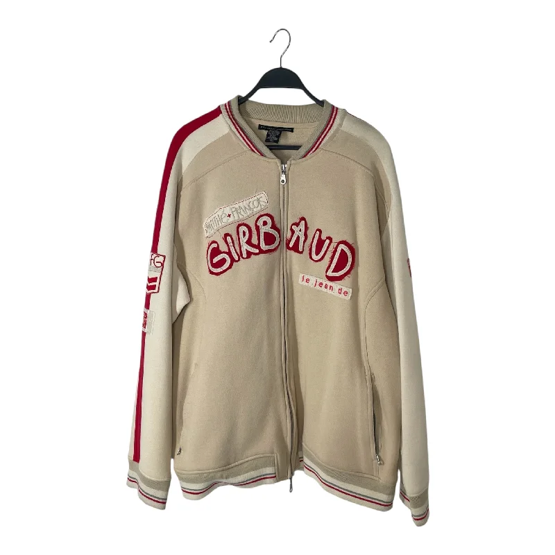 Men jackets with a zip - off sleeves to convert to a vestMARITHE FRANCOIS GIRBAUD/Souvenir Jkt/XXL/Cotton/BEG/mfg reverse sticth Men jackets with a zip - off sleeves to convert to a vestMARITHE FRANCOIS GIRBAUD/Souvenir Jkt/XXL/Cotton/BEG/mfg reverse sticth