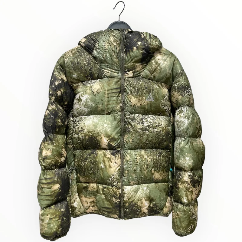 Corduroy men jackets in earthy tones for a rustic charmNIKE ACG/Puffer Jkt/S/Nylon/GRN/Camouflage/ Corduroy men jackets in earthy tones for a rustic charmNIKE ACG/Puffer Jkt/S/Nylon/GRN/Camouflage/